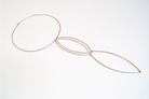16b Necklace ‘Listening Heart’ 1998. position to wear 1, gold, 43cm L. Museum of Modern Art, Arnhem