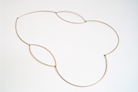 16c Necklace ‘Listening Heart’ 1998. position to wear 2, gold, 62x28cm. Museum of Modern Art, Arnhem